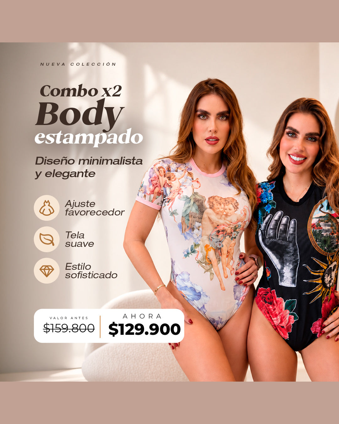 Body Premium Manga Corta