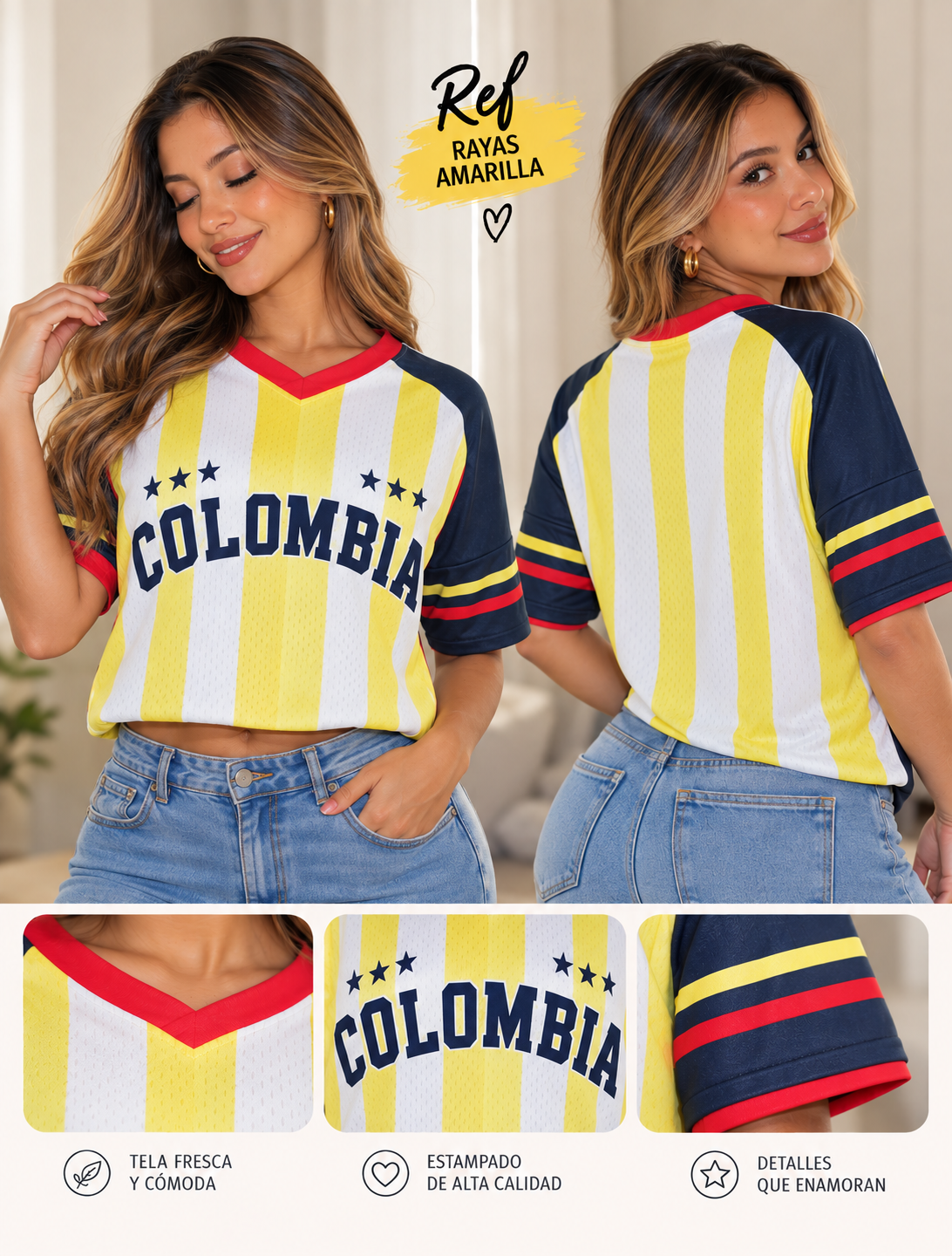 Camisetas para Colombianas!