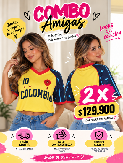 Camisetas para Colombianas!